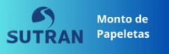 sutran monto de papeletas