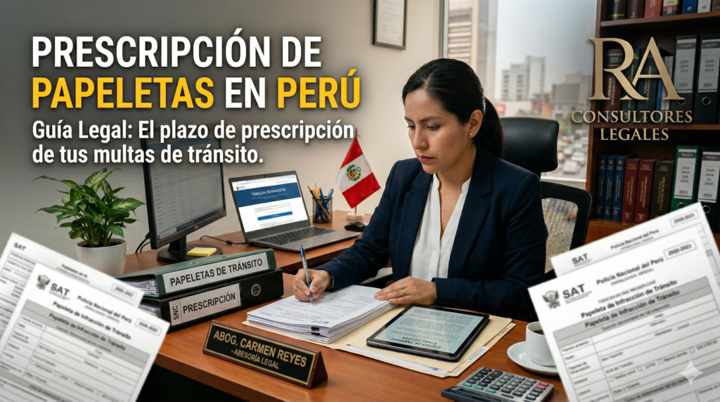 prescripción de papeletas