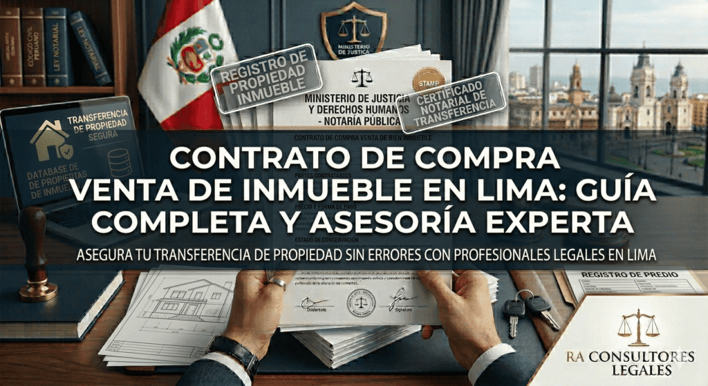 Contrato de Compra Venta de Inmueble en Lima