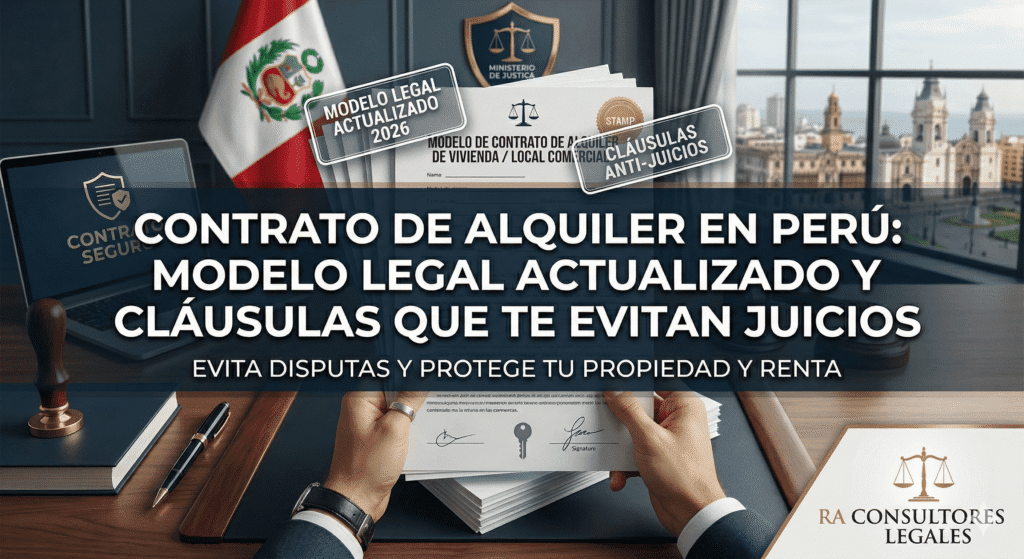 Contrato de alquiler en Perú