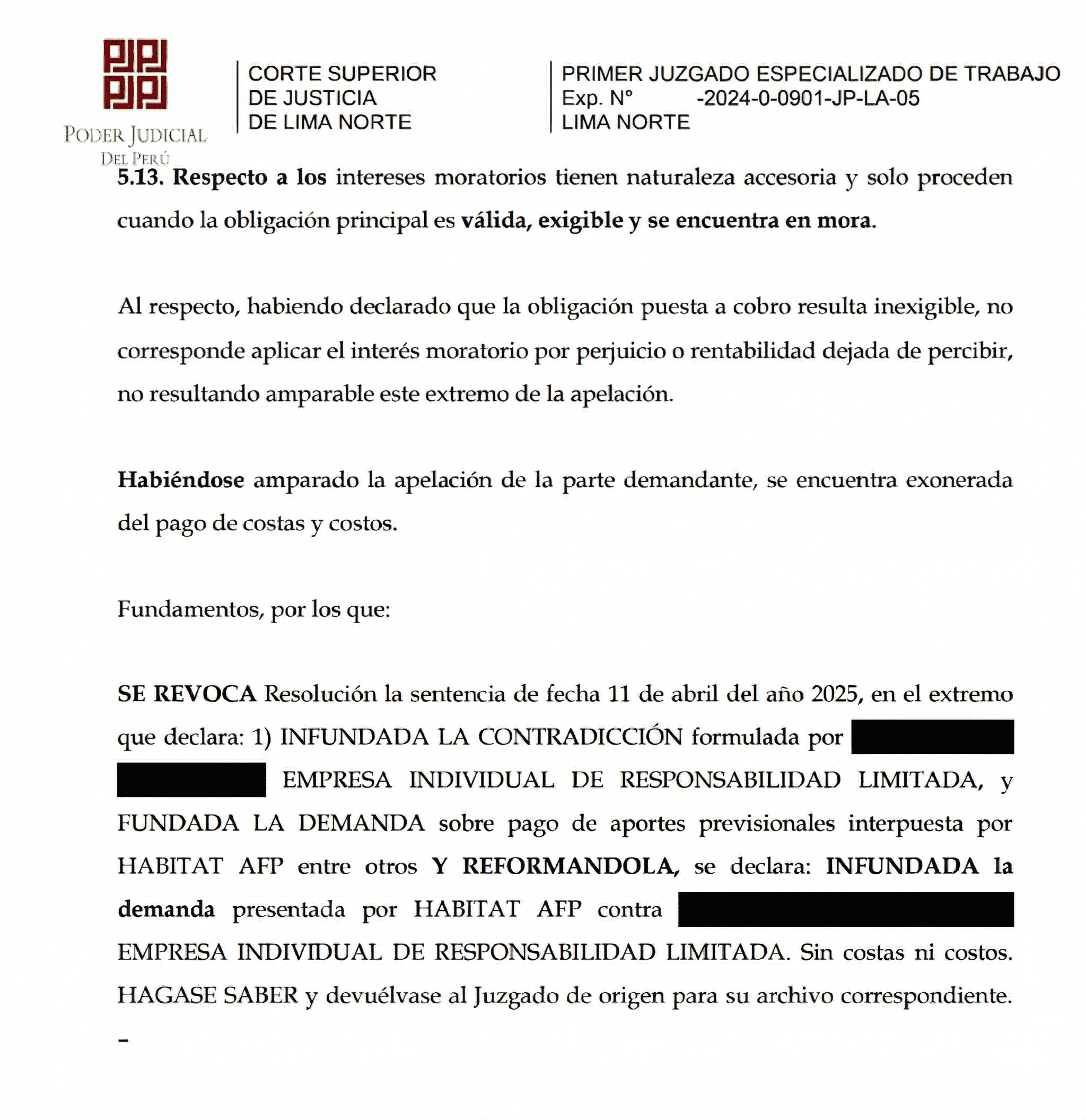 Caso ganado a AFP HABITAT - COBRO AFP| RA Consultores Legales